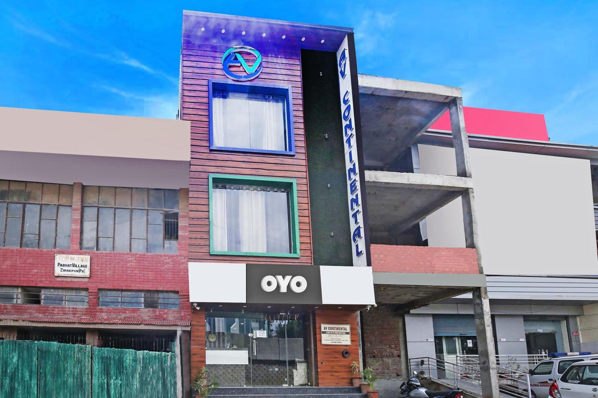 Hotel O Av Continental Zirakpur ภายนอก รูปภาพ